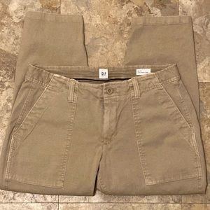 GAP Girlfriend Cropped Pants
